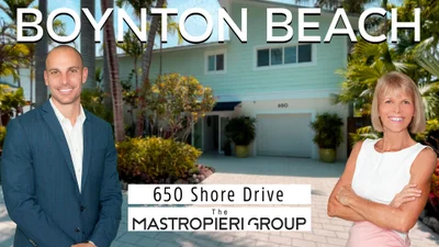 Coquina Cove Boynton Beach Property Tour | 650 Shore Dr